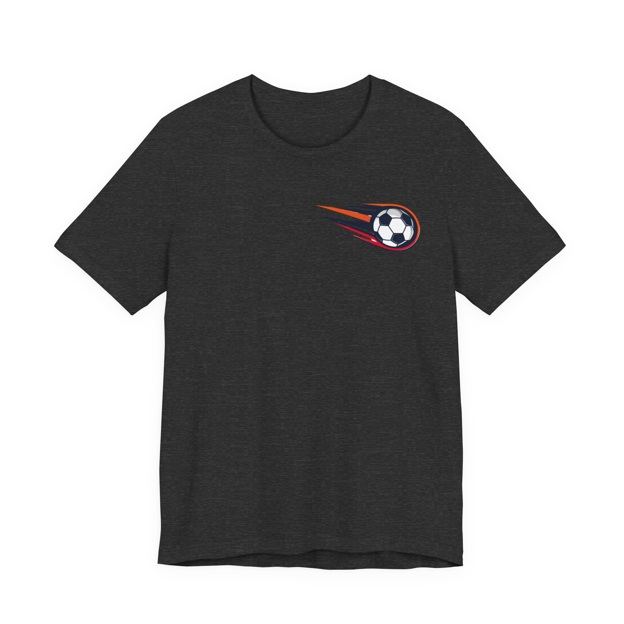 Soccer Comet T‑Shirt — Fast Soccer Ball Graphic Tee