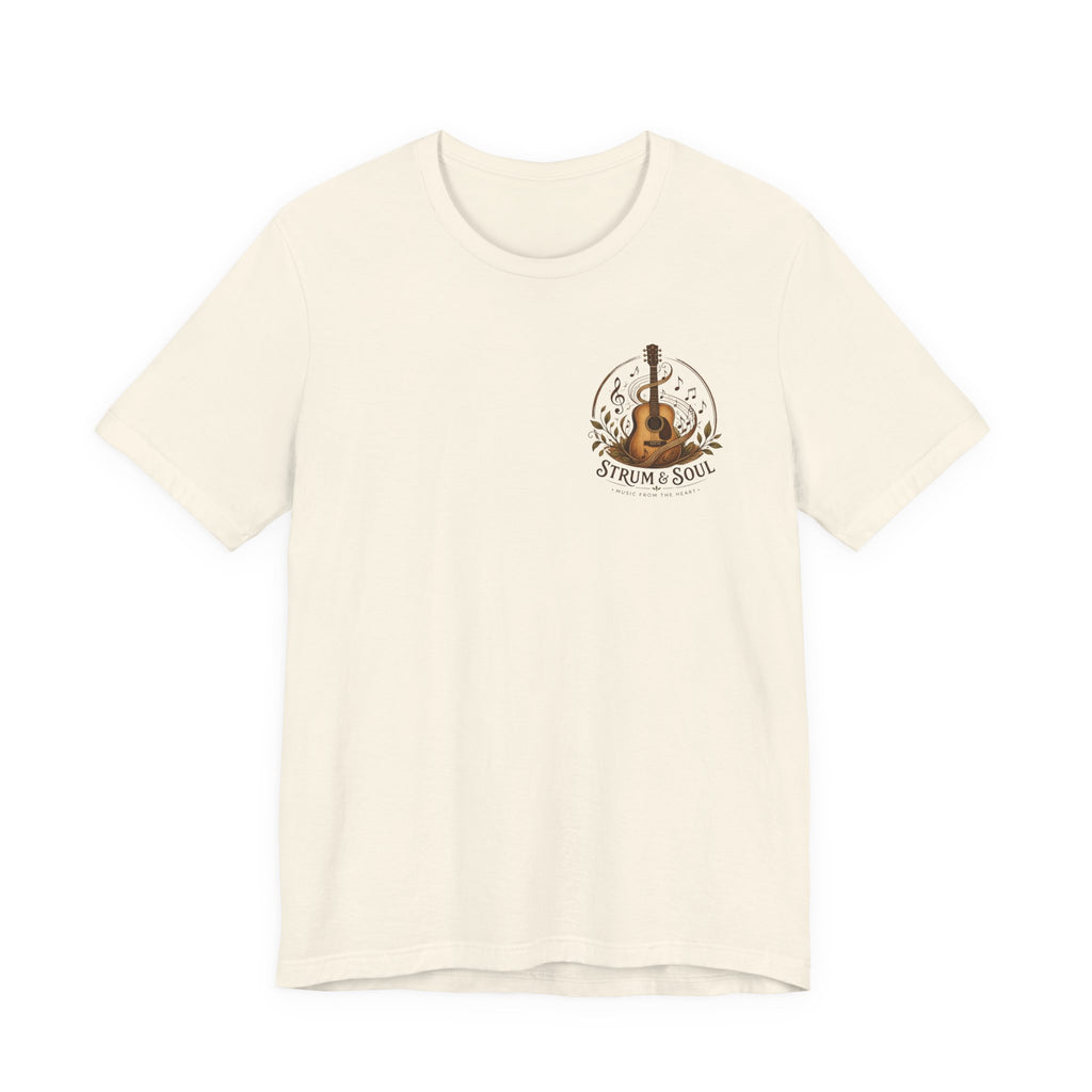 Acoustic Soul Guitar Tee — 'Strum & Soul' Acoustic Guitar Graphic T-Shirt