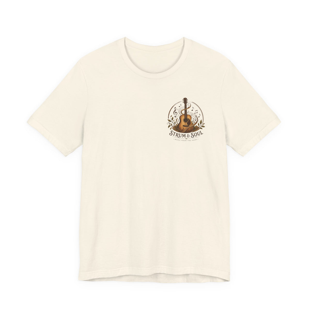 Acoustic Soul Guitar Tee — 'Strum & Soul' Acoustic Guitar Graphic T-Shirt