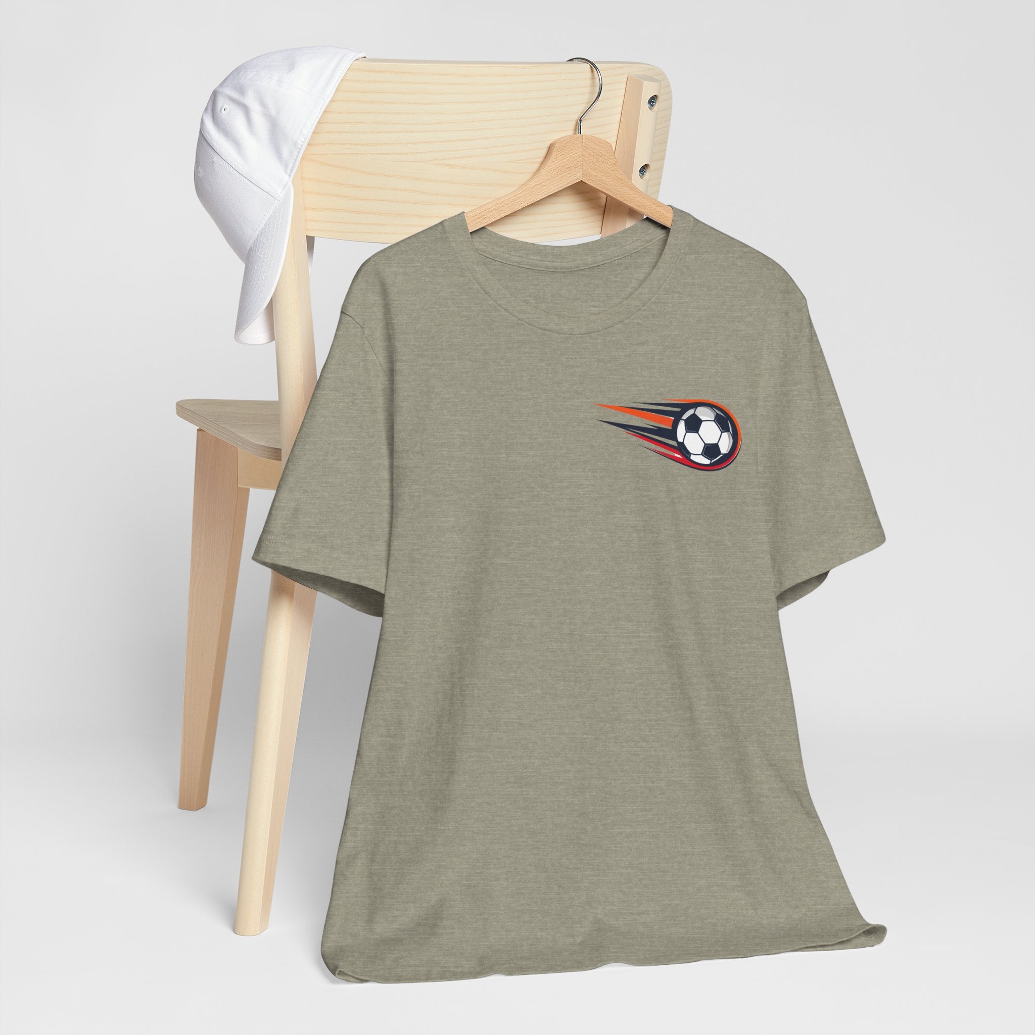 Soccer Comet T‑Shirt — Fast Soccer Ball Graphic Tee