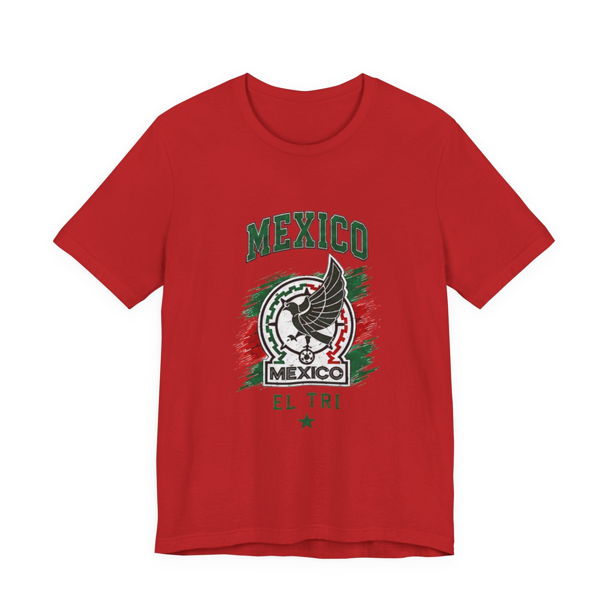 Mexico El Tri Soccer T-Shirt — Mexican Flag Eagle Football Tee