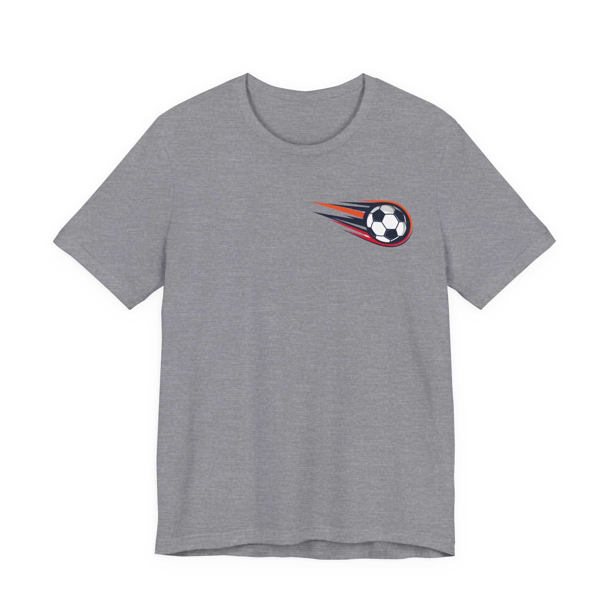 Soccer Comet T‑Shirt — Fast Soccer Ball Graphic Tee
