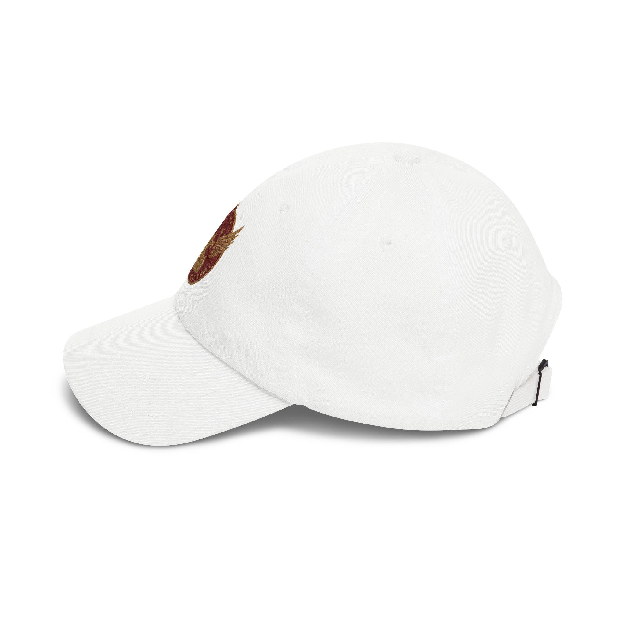 Vintage Winged Guitar Dad Cap – Retro Music Emblem Hat