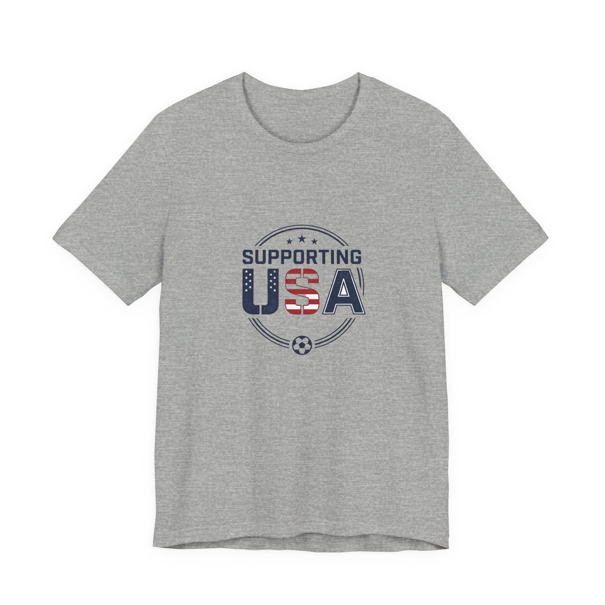 Supporting USA Soccer Watch Party Tee | Country Colors, Match-Day Fan Apparel