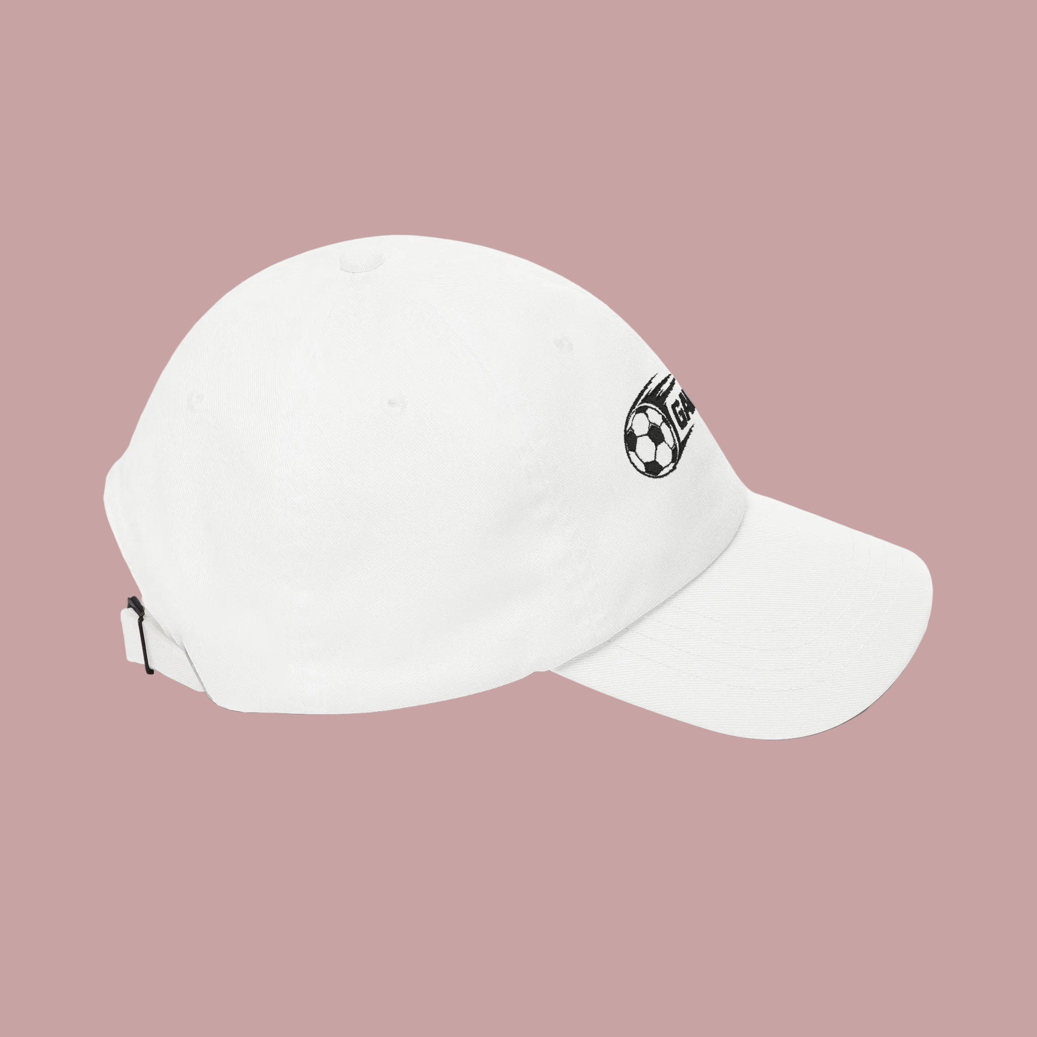 Game On Soccer Dad Cap — Embroidered Sports Baseball Hat