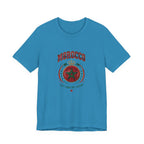 Morocco Crest T-Shirt - 'Les Lions de l'Atlas' Vintage Soccer Tee