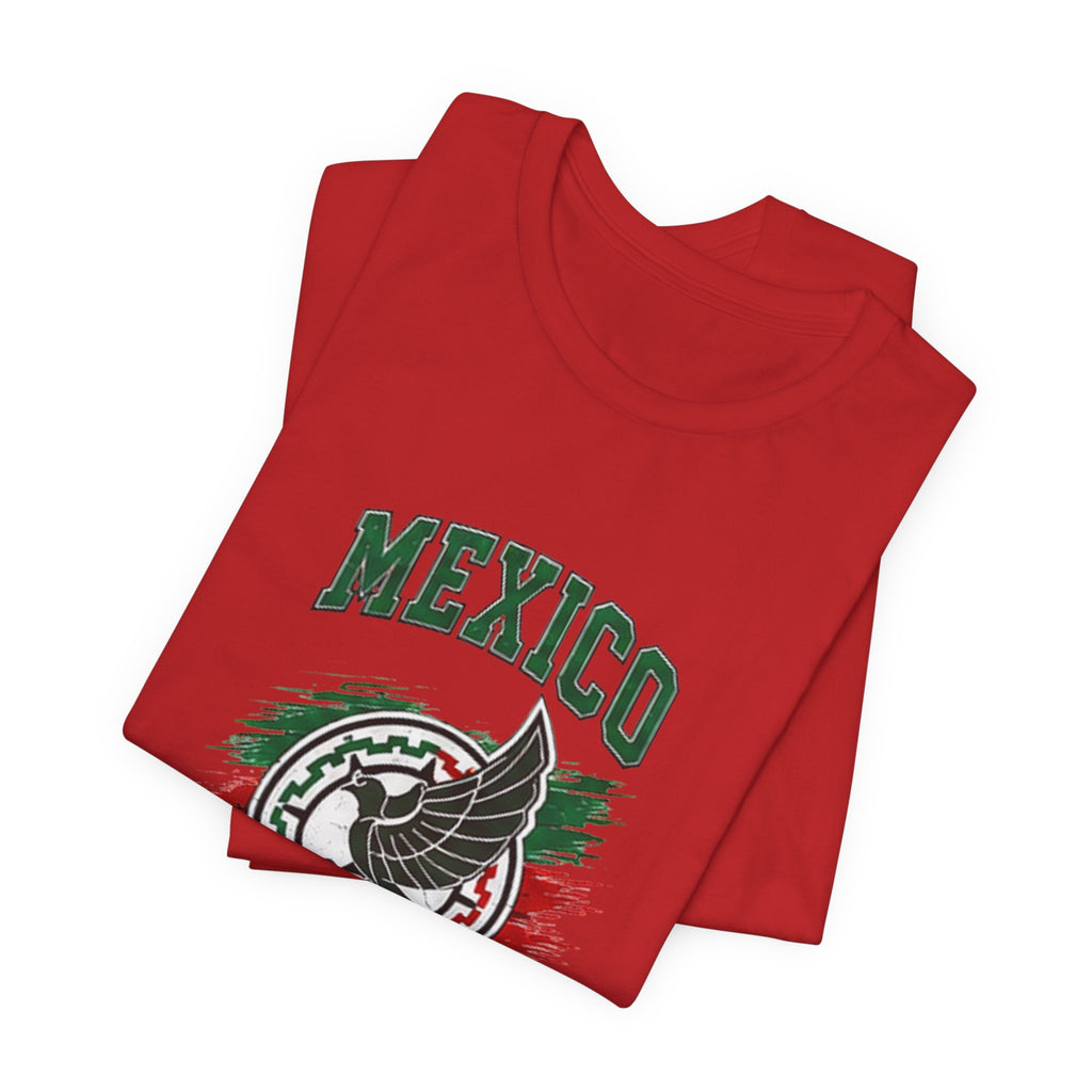 Mexico El Tri Soccer T-Shirt — Mexican Flag Eagle Football Tee
