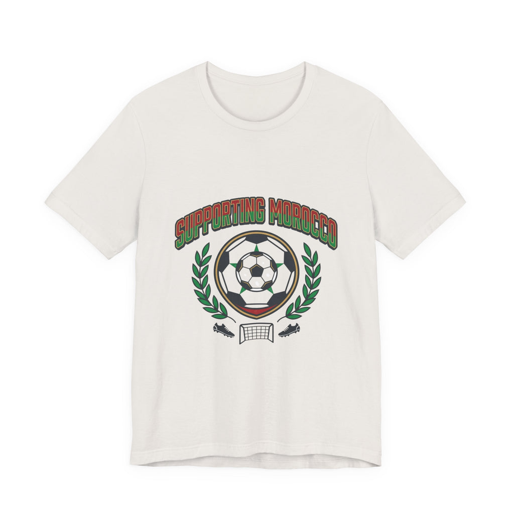 Supporting Morocco Soccer Tee | match-day outfit, country colors