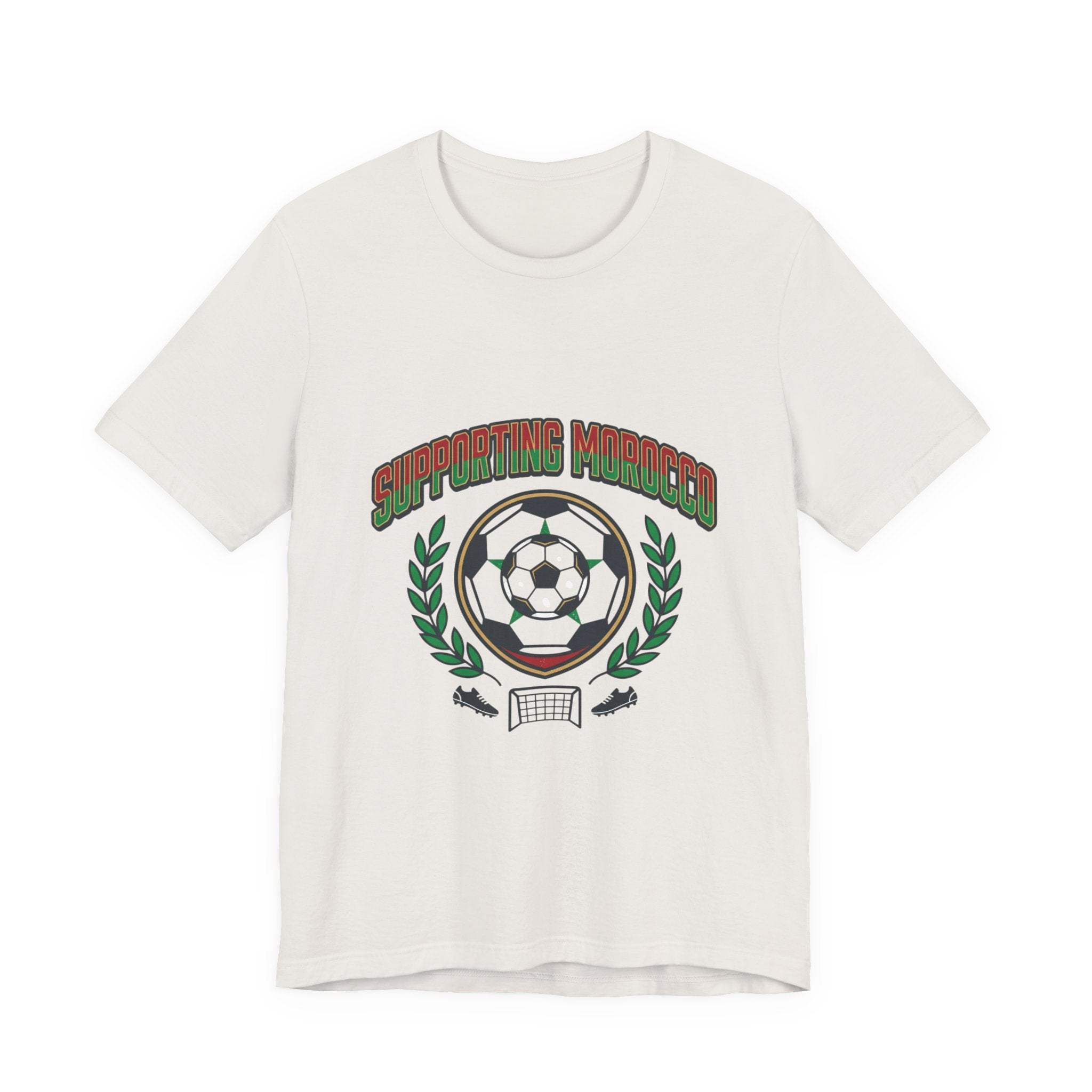 Supporting Morocco Soccer Tee | match-day outfit, country colors