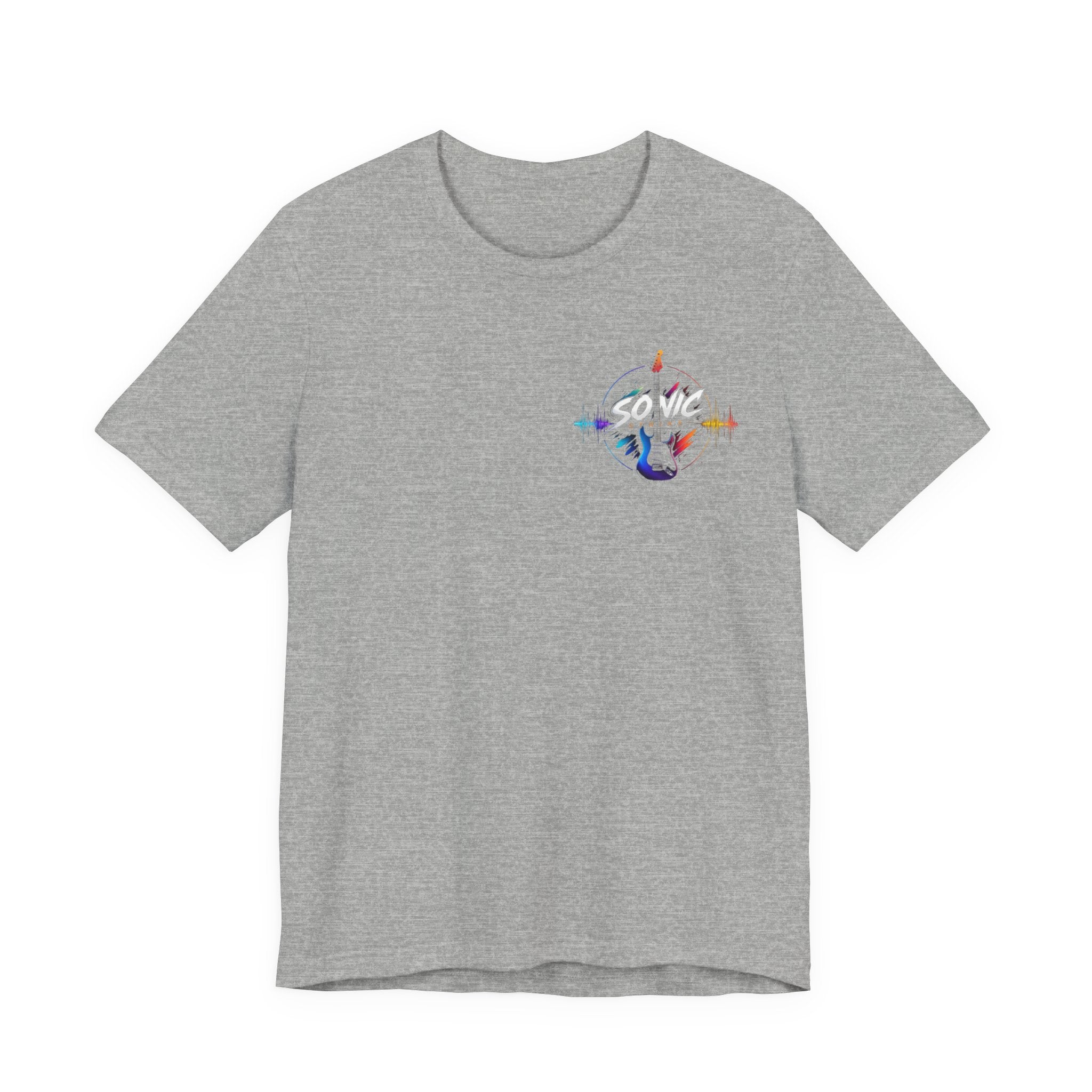 So Much Vibe Tee — Colorful Music Wave Graphic T-Shirt