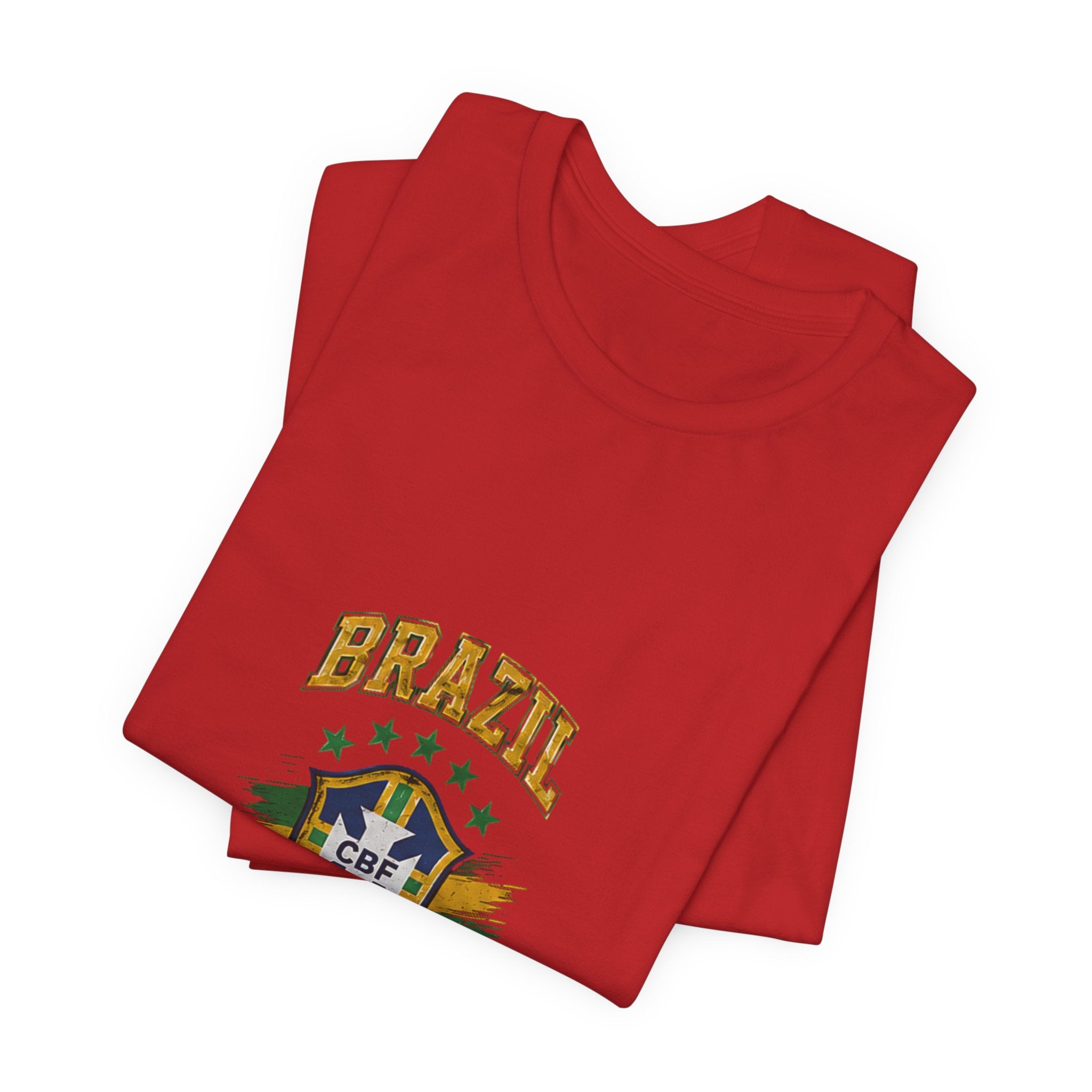 Brazil Soccer Tee - Seleção Brasileira Crest Vintage Football T‑Shirt