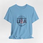 Supporting USA Soccer Watch Party Tee | Country Colors, Match-Day Fan Apparel