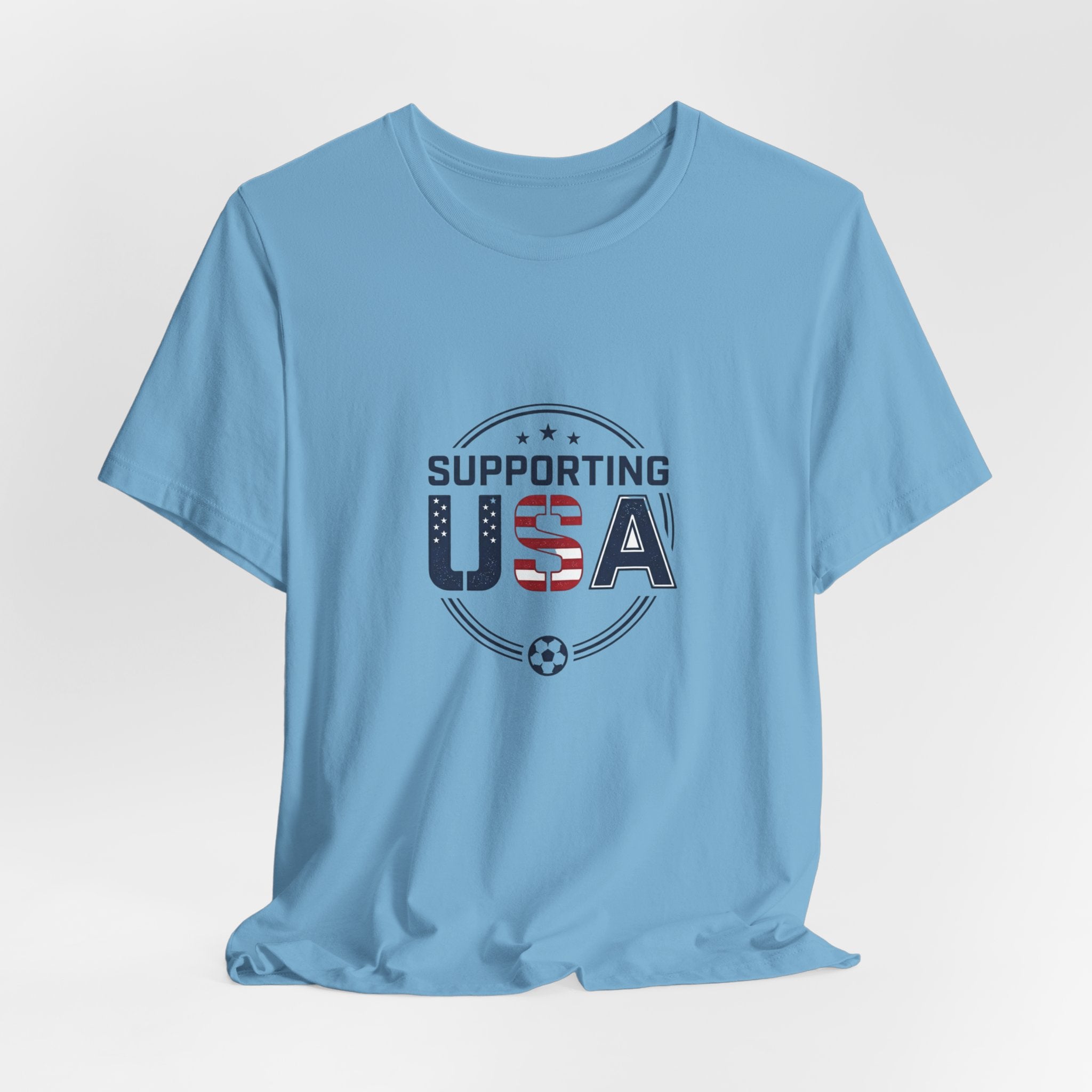 Supporting USA Soccer Watch Party Tee | Country Colors, Match-Day Fan Apparel