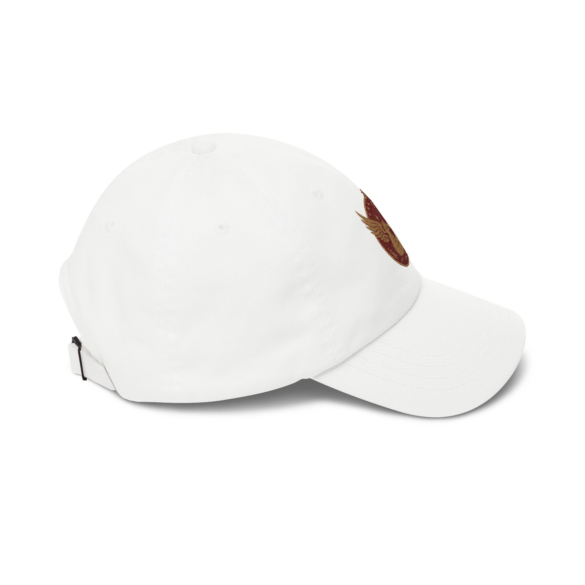 Vintage Winged Guitar Dad Cap – Retro Music Emblem Hat