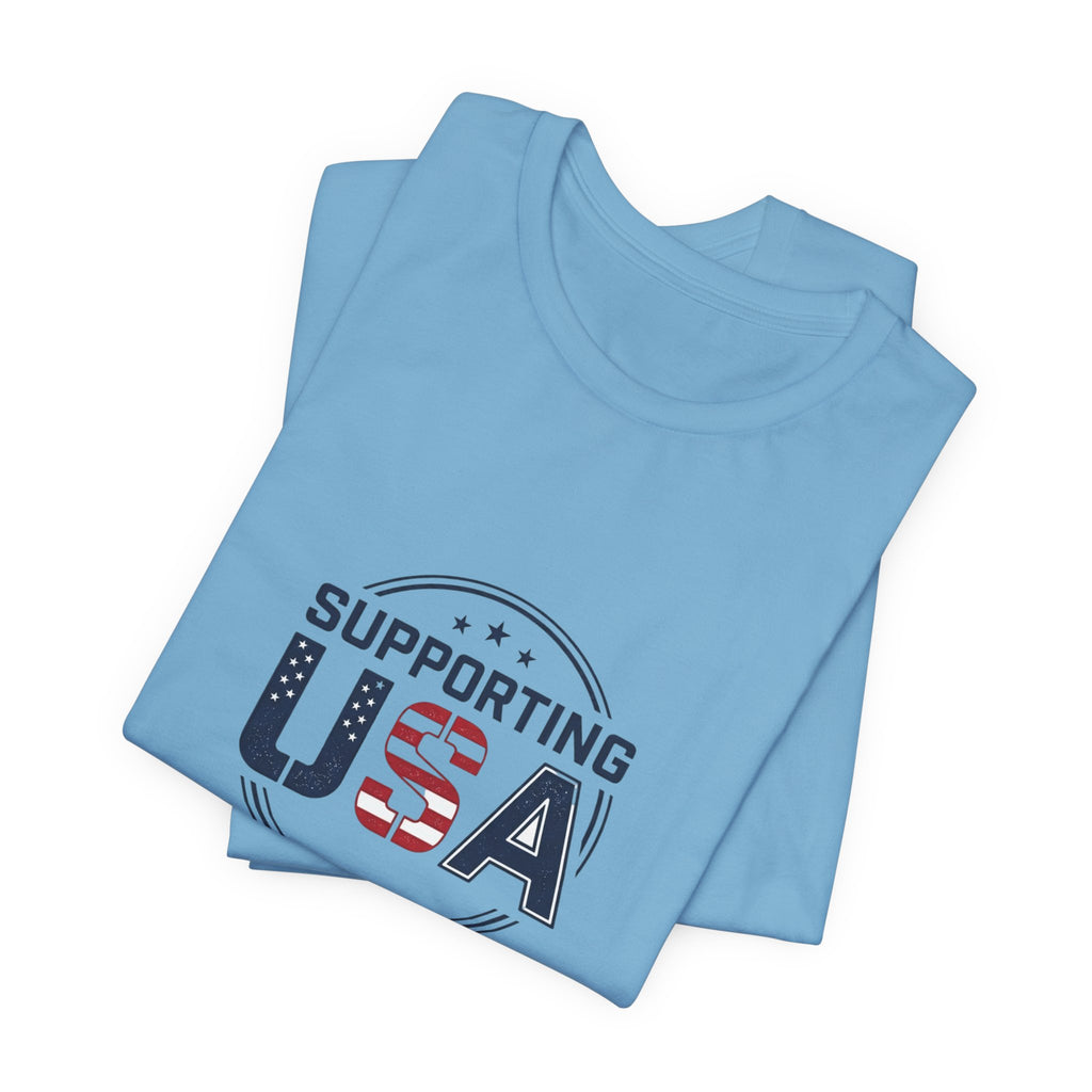 Supporting USA Soccer Watch Party Tee | Country Colors, Match-Day Fan Apparel