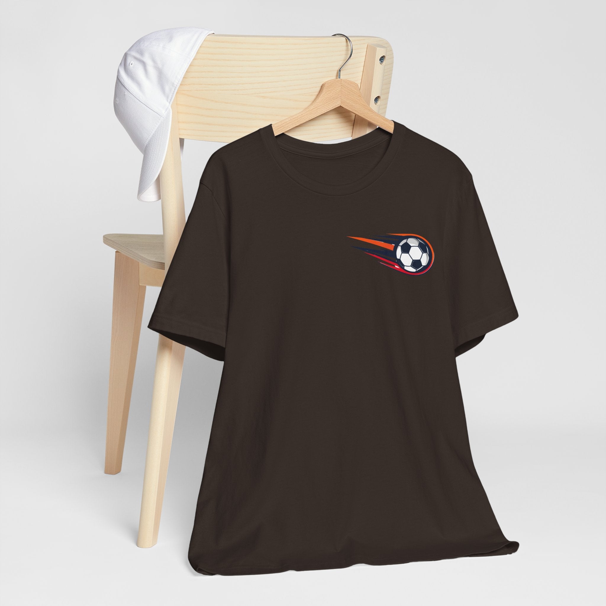 Soccer Comet T‑Shirt — Fast Soccer Ball Graphic Tee