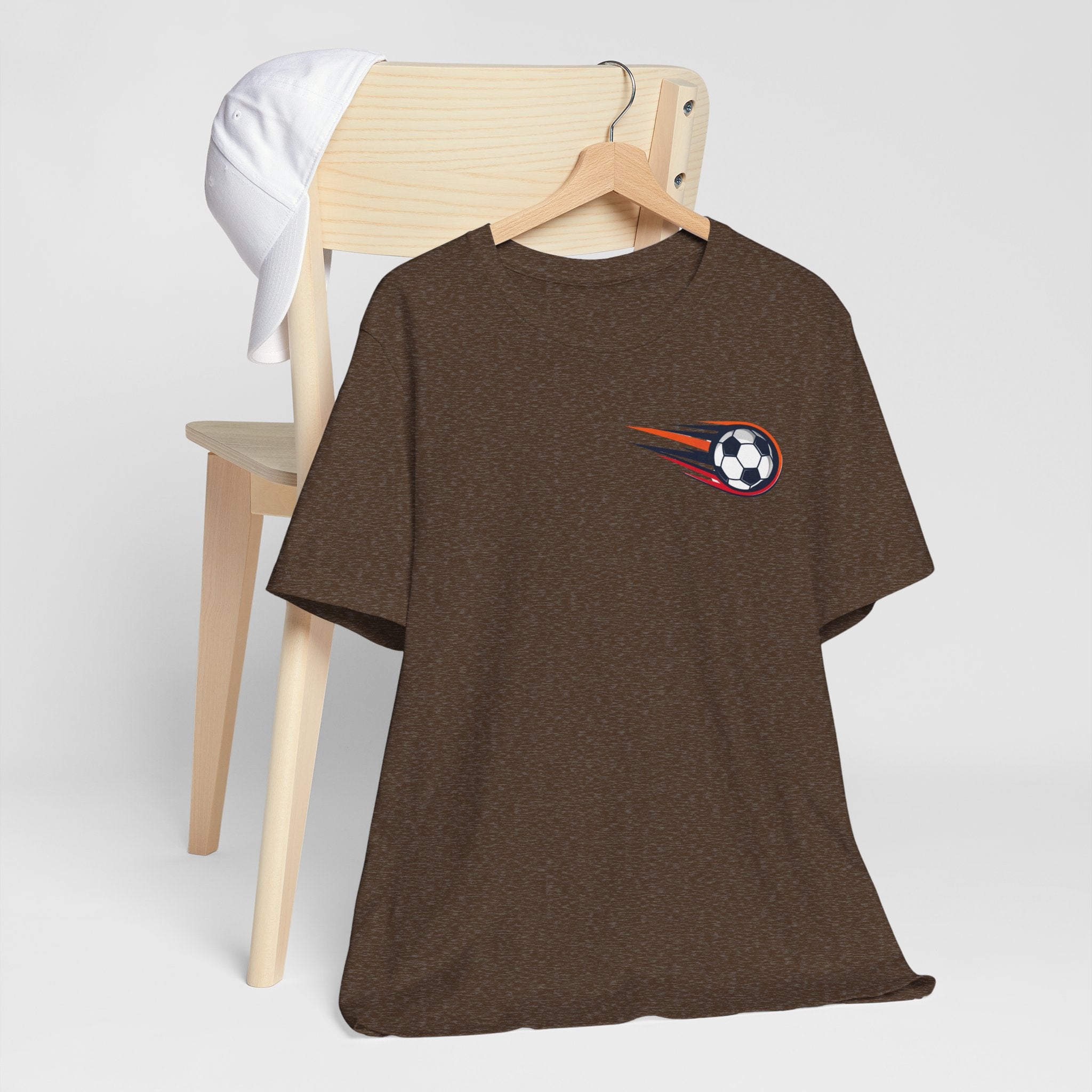 Soccer Comet T‑Shirt — Fast Soccer Ball Graphic Tee