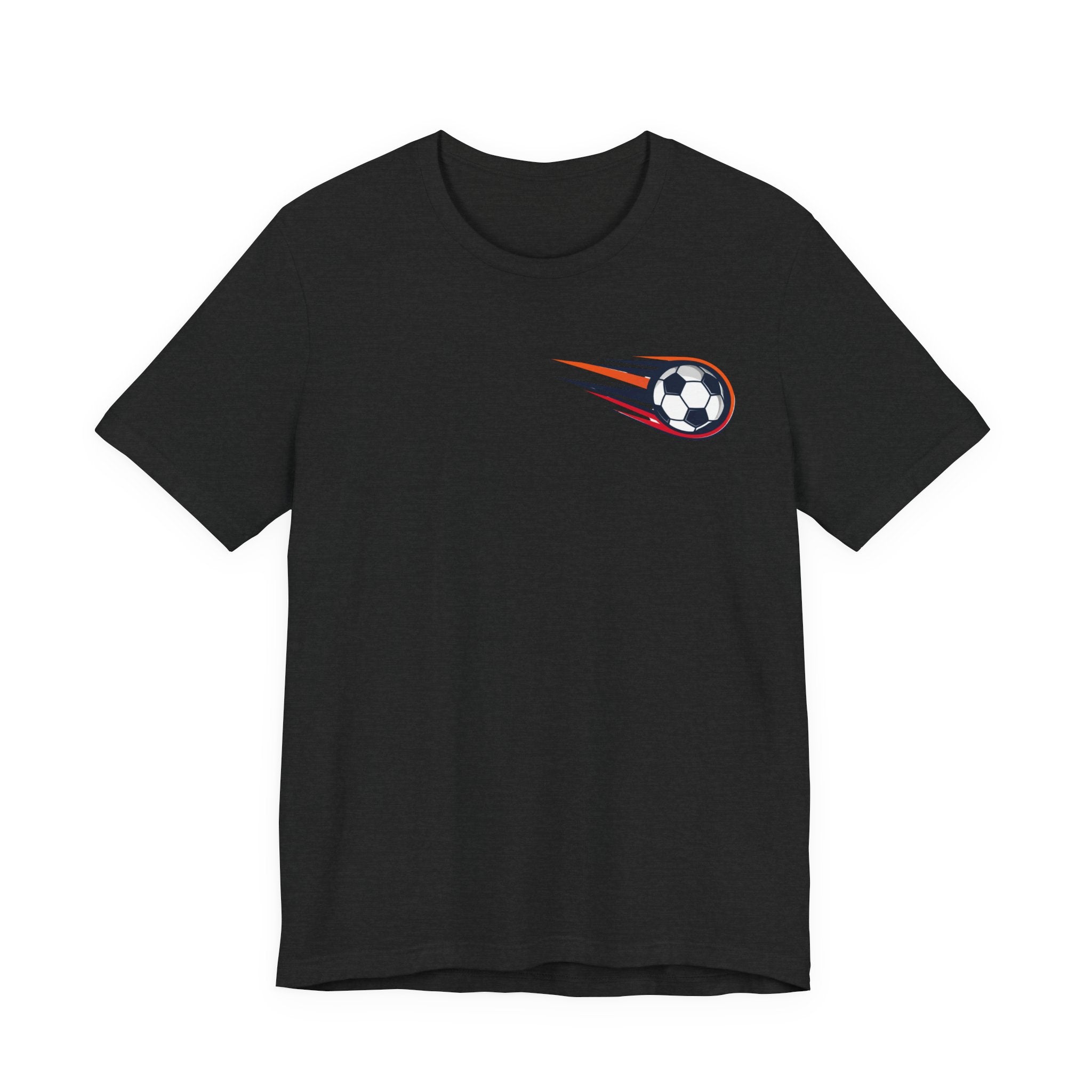 Soccer Comet T‑Shirt — Fast Soccer Ball Graphic Tee