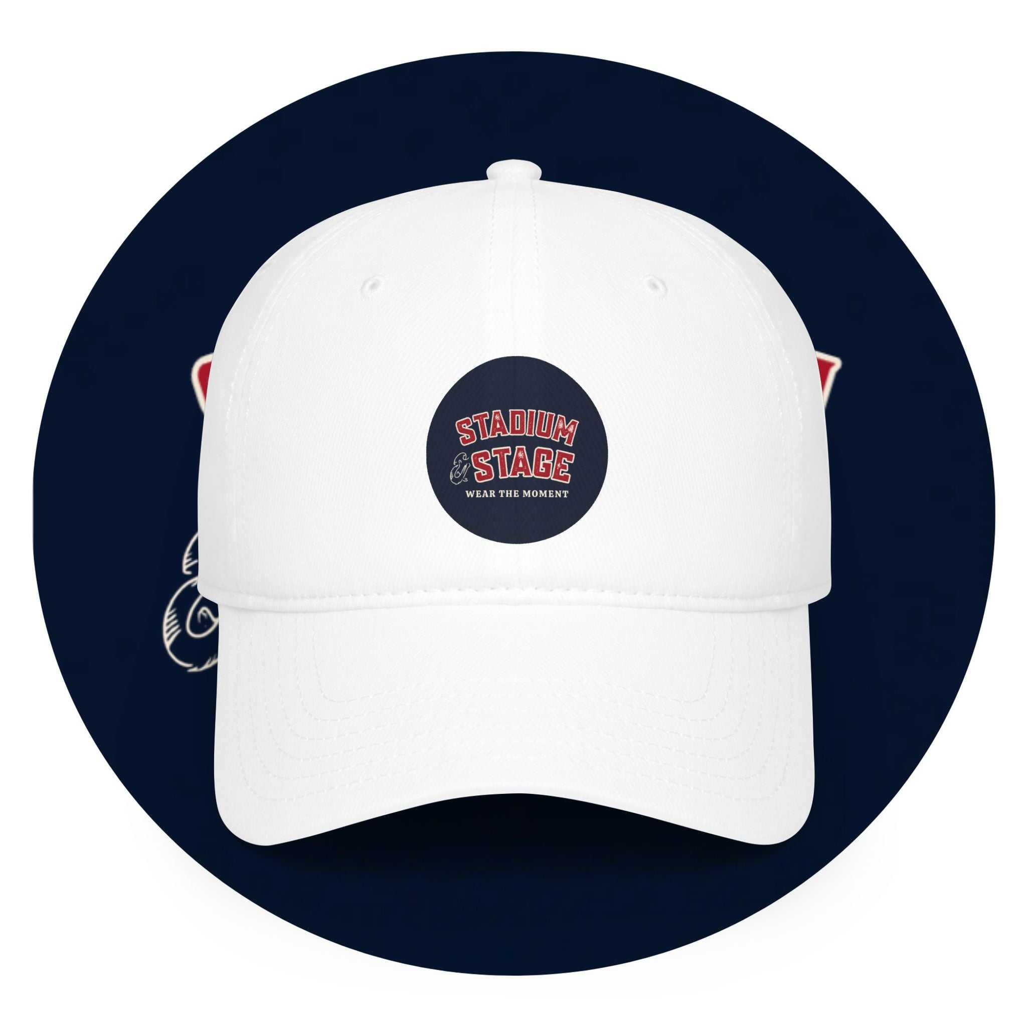 Low Profile Baseball Cap — Shankn’s Stage Logo Dad Hat