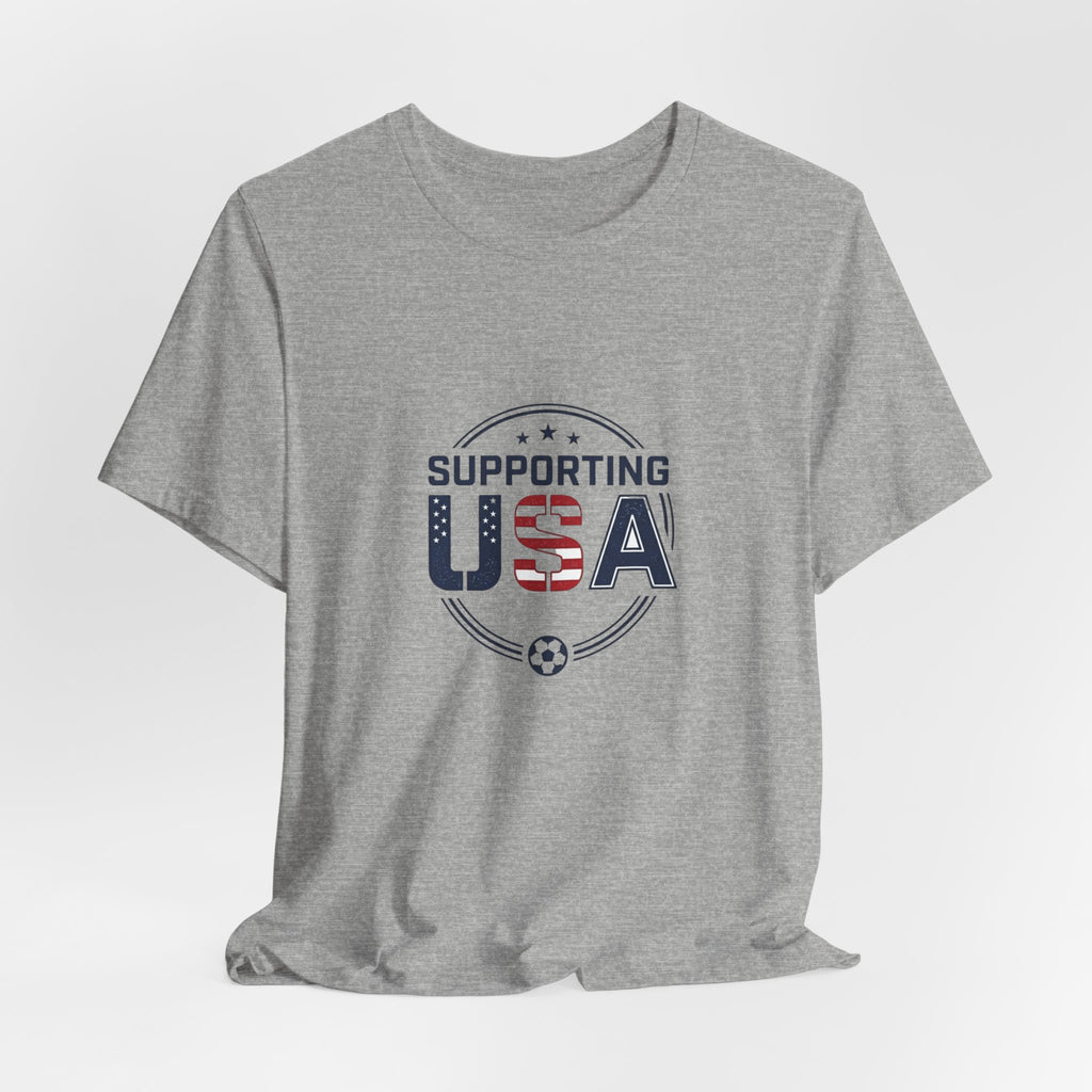 Supporting USA Soccer Watch Party Tee | Country Colors, Match-Day Fan Apparel