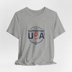 Supporting USA Soccer Watch Party Tee | Country Colors, Match-Day Fan Apparel