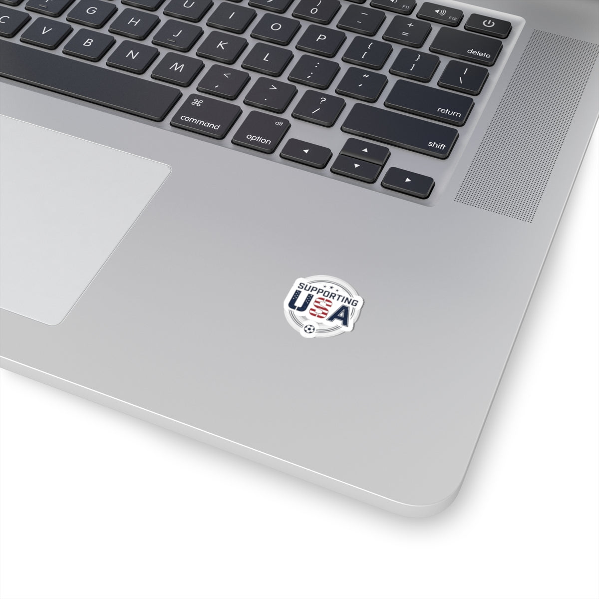 Supporting USA Kiss-Cut Stickers | soccer watch party, country colors