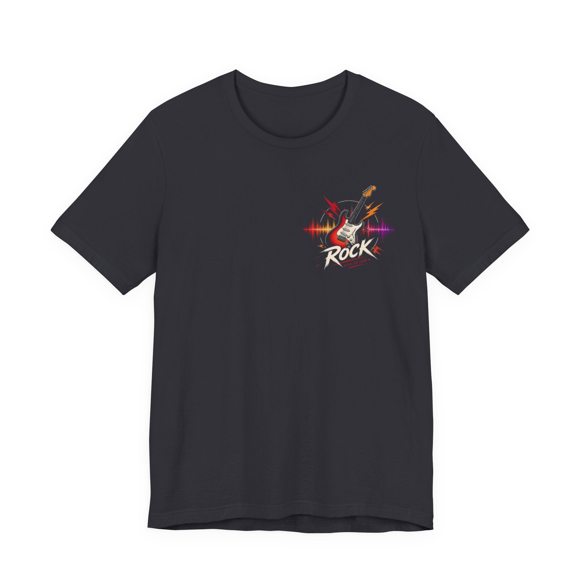 Phoenix Soundwave T‑Shirt — Colorful Phoenix Graphic with "Rise Above" Text