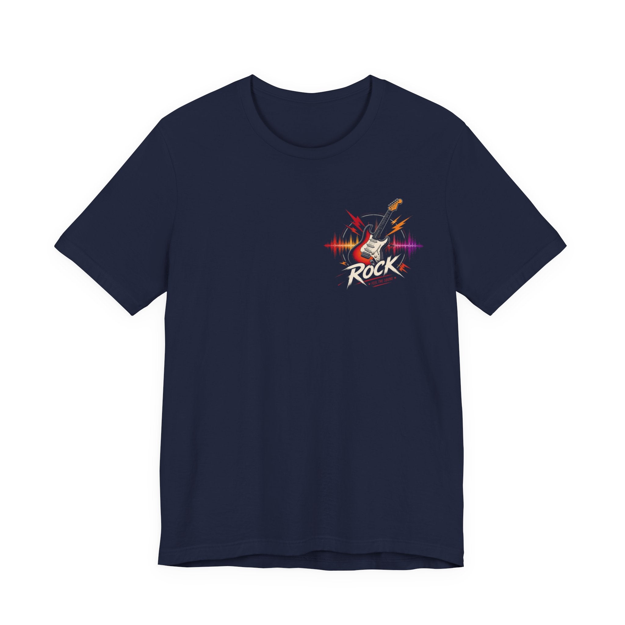 Phoenix Soundwave T‑Shirt — Colorful Phoenix Graphic with "Rise Above" Text