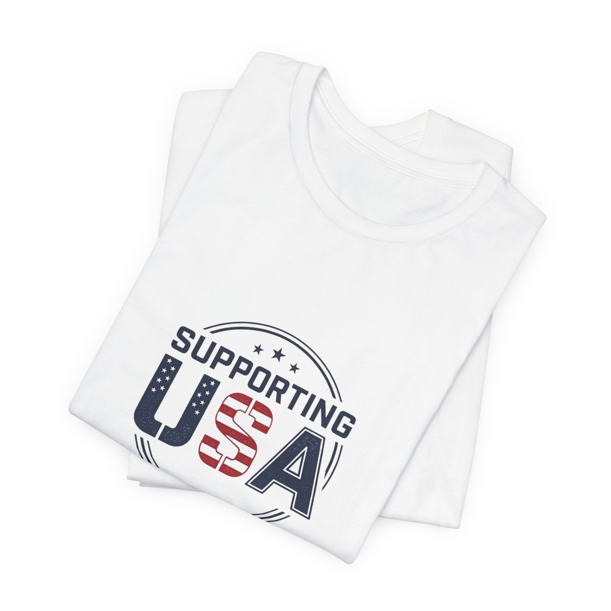 Supporting USA Soccer Watch Party Tee | Country Colors, Match-Day Fan Apparel