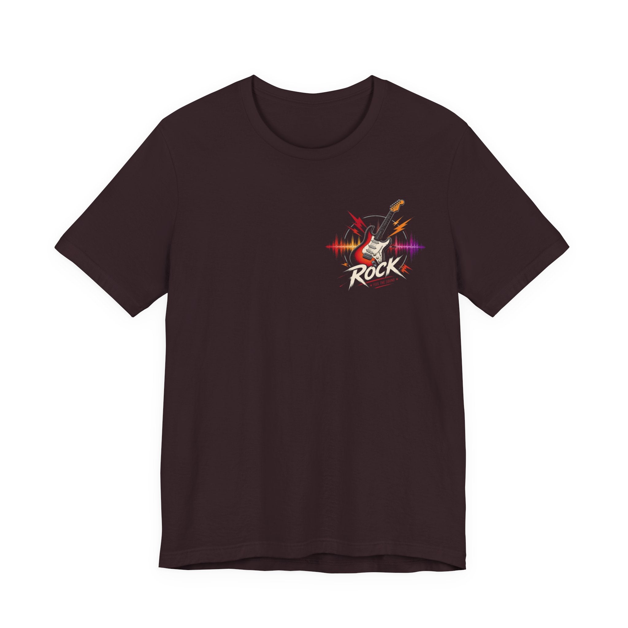 Phoenix Soundwave T‑Shirt — Colorful Phoenix Graphic with "Rise Above" Text