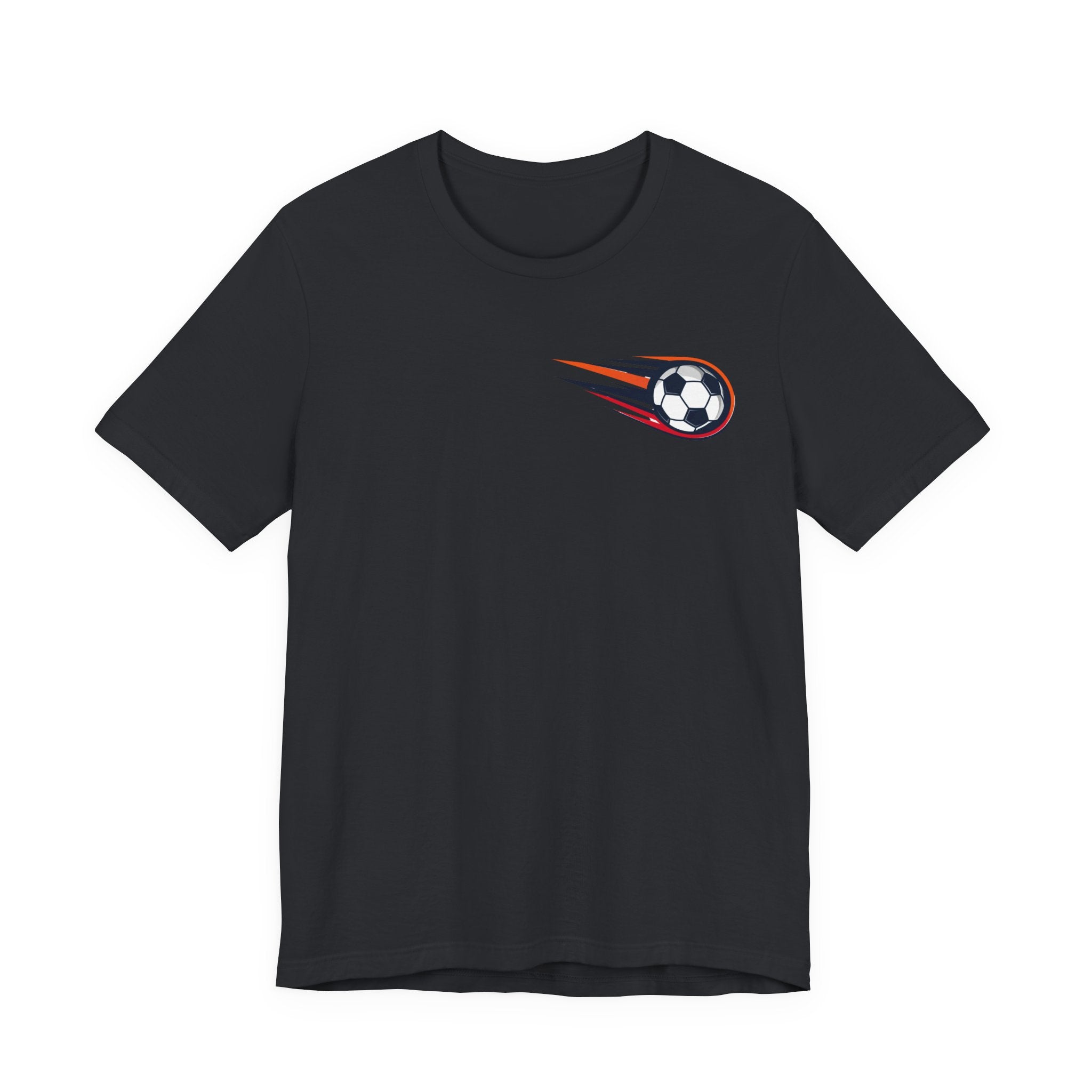 Soccer Comet T‑Shirt — Fast Soccer Ball Graphic Tee