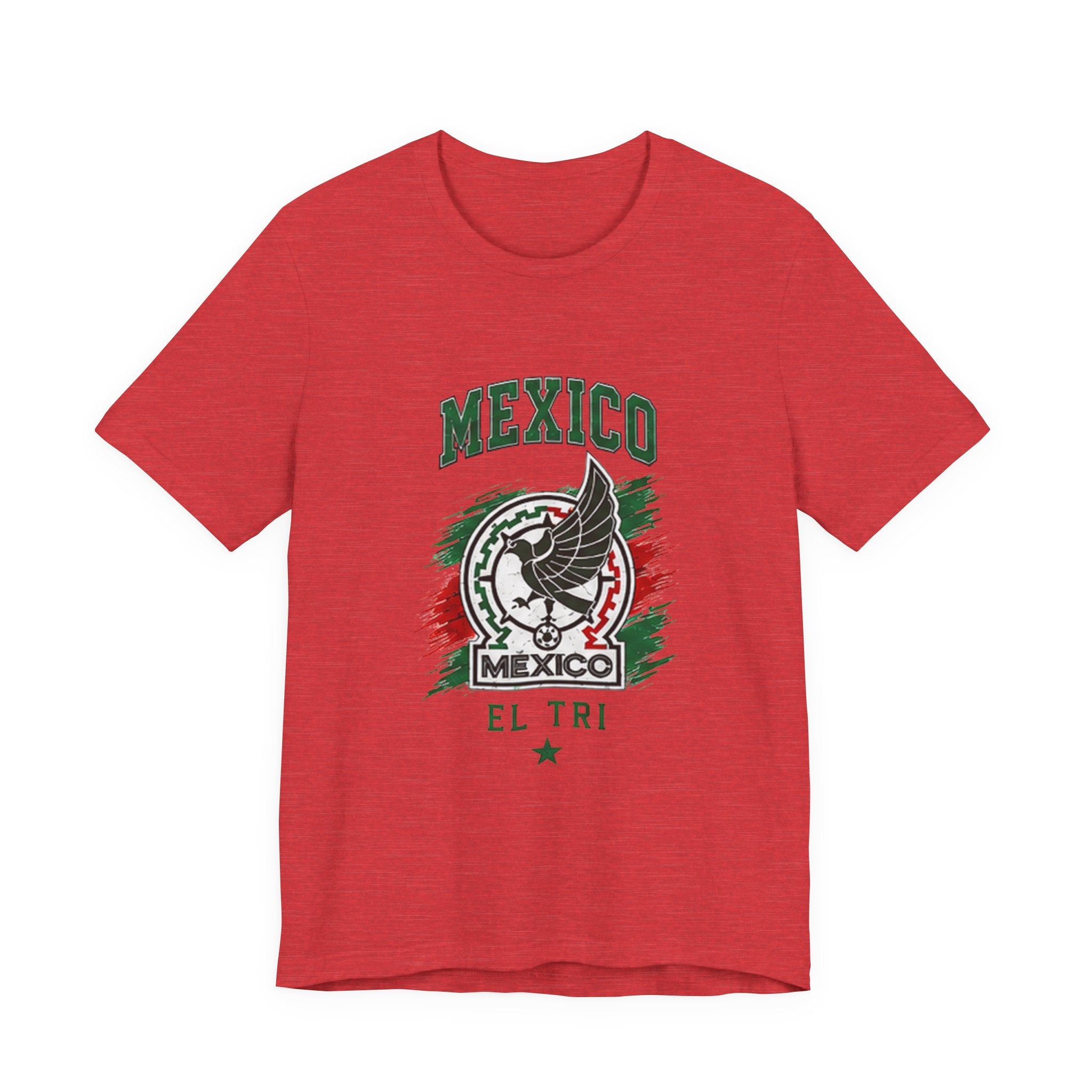 Mexico El Tri Soccer T-Shirt — Mexican Flag Eagle Football Tee