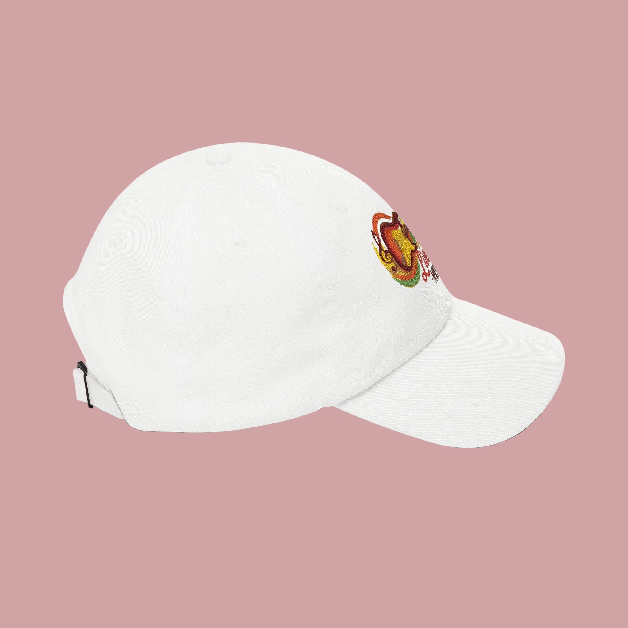 Dad Cap - 'Strum & Steel' Guitar Sequin Embroidered Hat