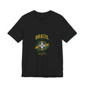 Brazil Soccer Tee - Seleção Brasileira Crest Vintage Football T‑Shirt