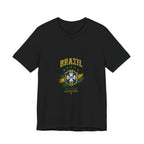 Brazil Soccer Tee - Seleção Brasileira Crest Vintage Football T‑Shirt