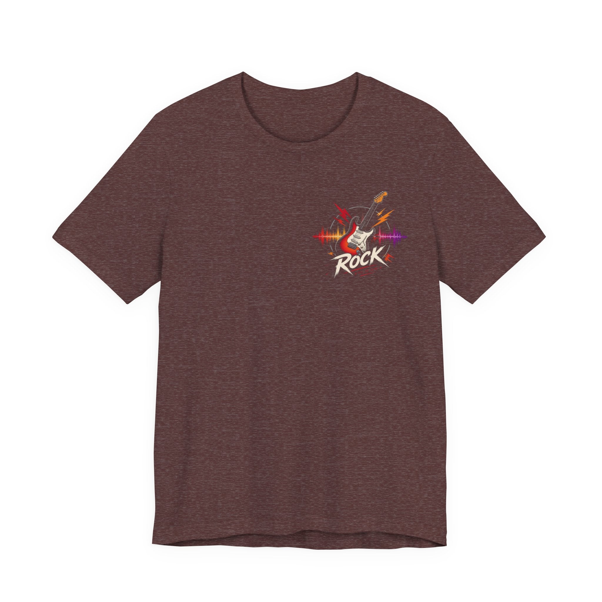 Phoenix Soundwave T‑Shirt — Colorful Phoenix Graphic with "Rise Above" Text
