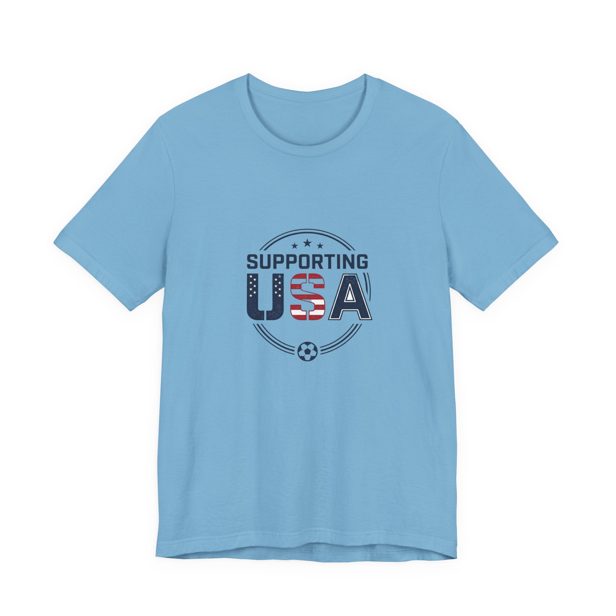 Supporting USA Soccer Watch Party Tee | Country Colors, Match-Day Fan Apparel