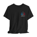 Live Play Music Tee — Colorful Waveform Graphic T-Shirt