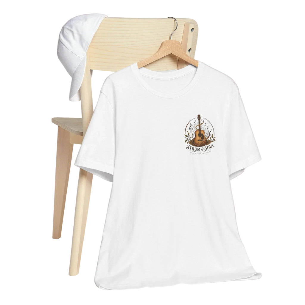 Acoustic Soul Guitar Tee — 'Strum & Soul' Acoustic Guitar Graphic T-Shirt