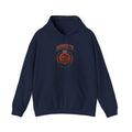 Morocco Crest Hoodie - Vintage Moroccan Emblem Travel Sweatshirt