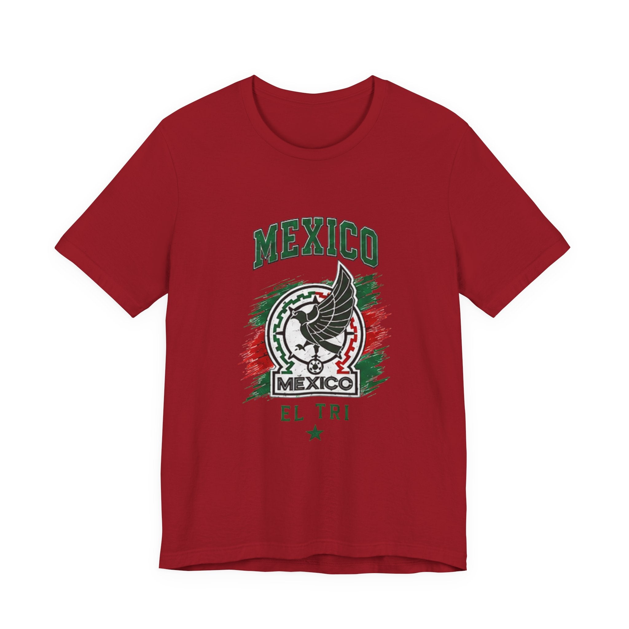 Mexico El Tri Soccer T-Shirt — Mexican Flag Eagle Football Tee