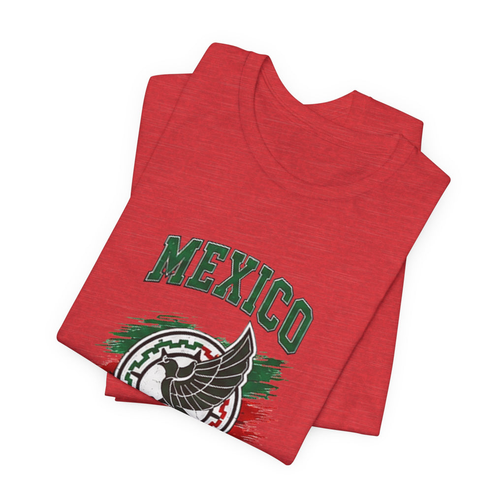 Mexico El Tri Soccer T-Shirt — Mexican Flag Eagle Football Tee