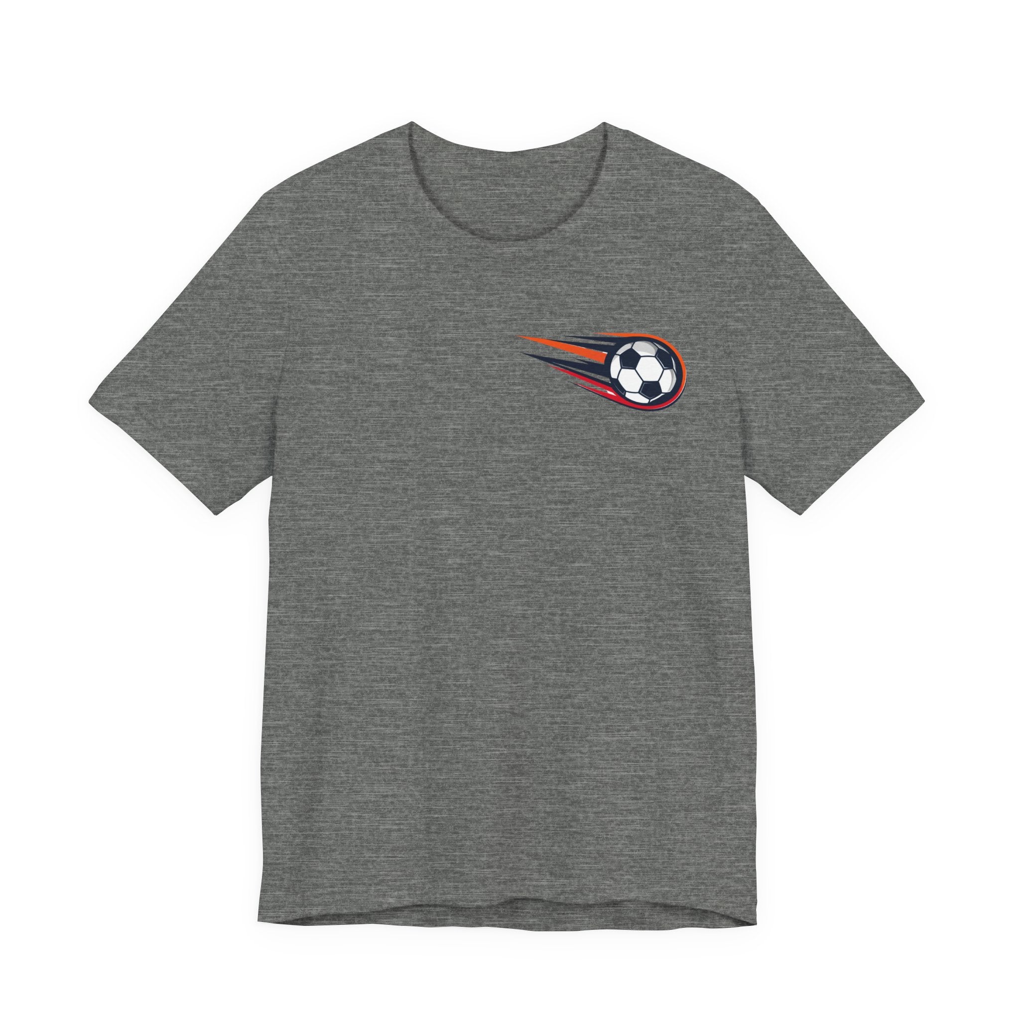 Soccer Comet T‑Shirt — Fast Soccer Ball Graphic Tee