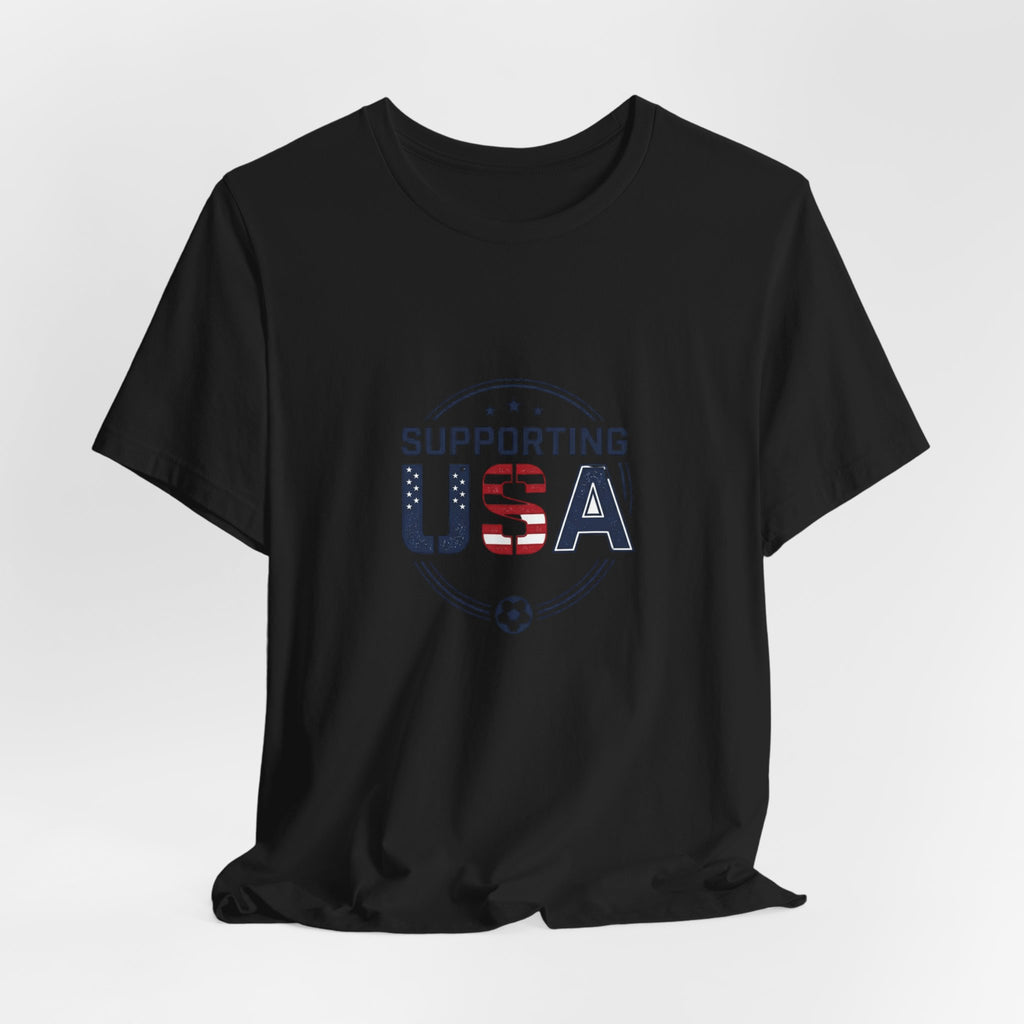 Supporting USA Soccer Watch Party Tee | Country Colors, Match-Day Fan Apparel