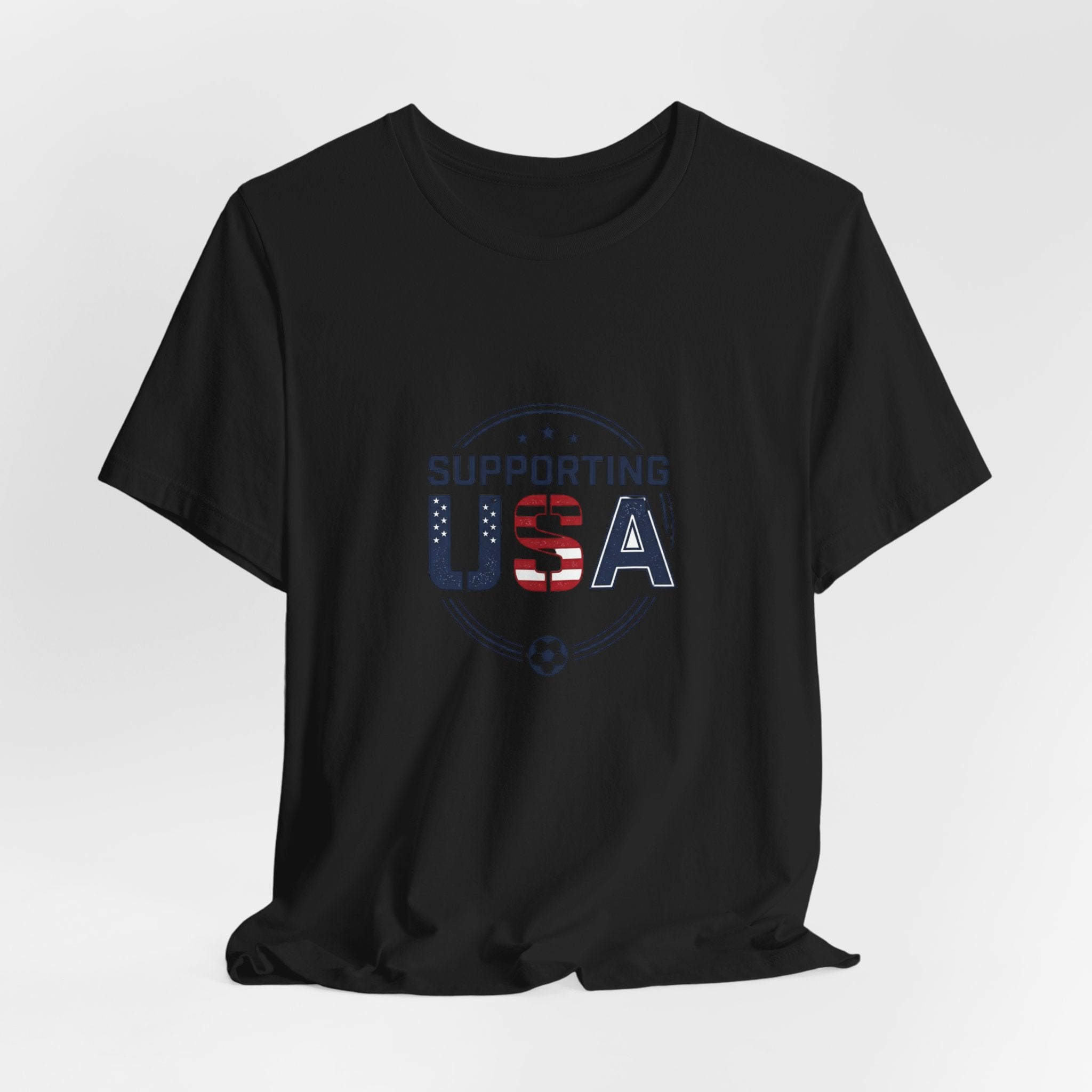 Supporting USA Soccer Watch Party Tee | Country Colors, Match-Day Fan Apparel