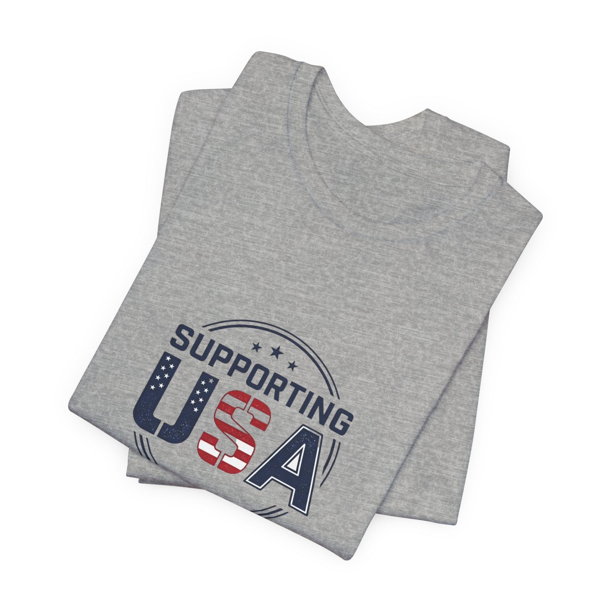 Supporting USA Soccer Watch Party Tee | Country Colors, Match-Day Fan Apparel