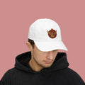 Vintage Winged Guitar Dad Cap – Retro Music Emblem Hat