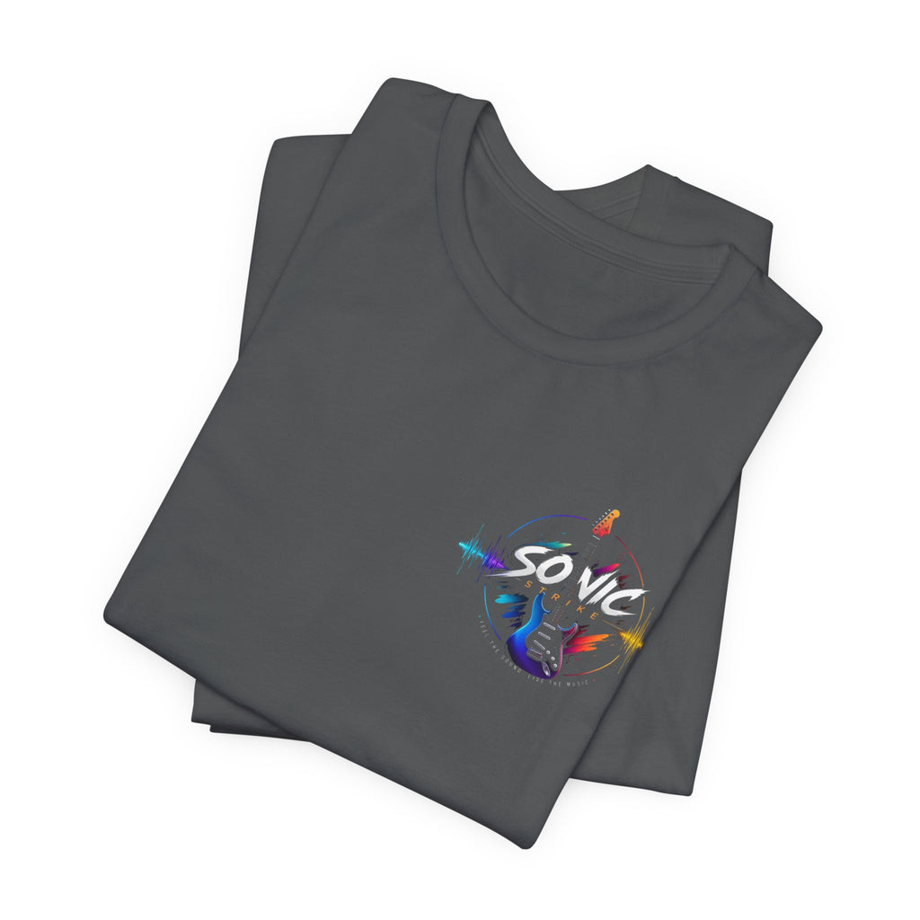 So Much Vibe Tee — Colorful Music Wave Graphic T-Shirt