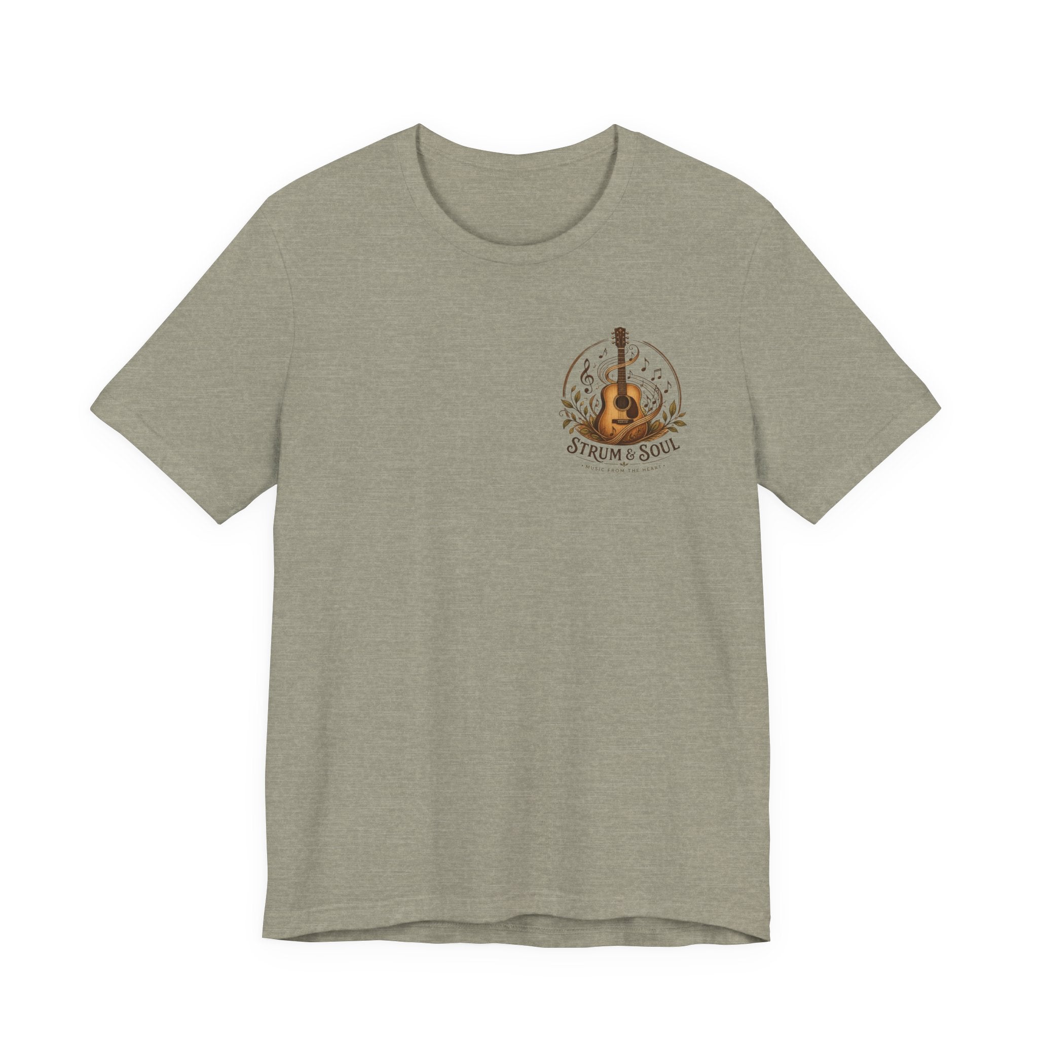 Acoustic Soul Guitar Tee — 'Strum & Soul' Acoustic Guitar Graphic T-Shirt