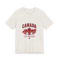 Canada Les Rouges Soccer T-Shirt — Vintage Maple Leaf Football Tee